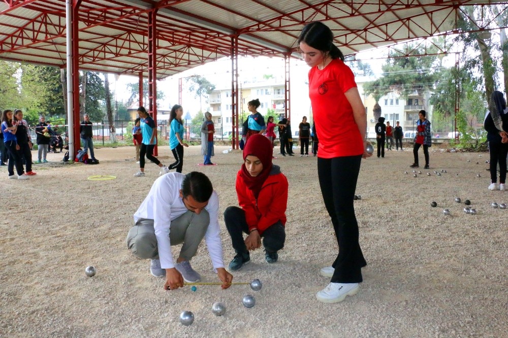 Okullararası Bocce Grup Müsabakaları Adana’da yapıldı 