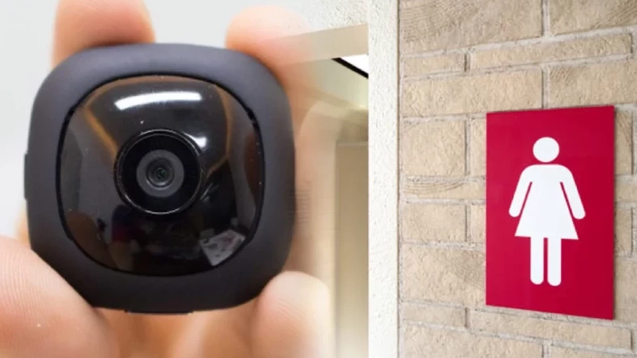 Okulun tuvaletinde gizli kamera bulundu!