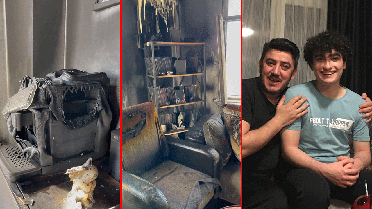 Olan 19 yaşındaki Mehmet’e oldu… Bisikletin bataryası bomba gibi patladı! Ev savaş alanına döndü