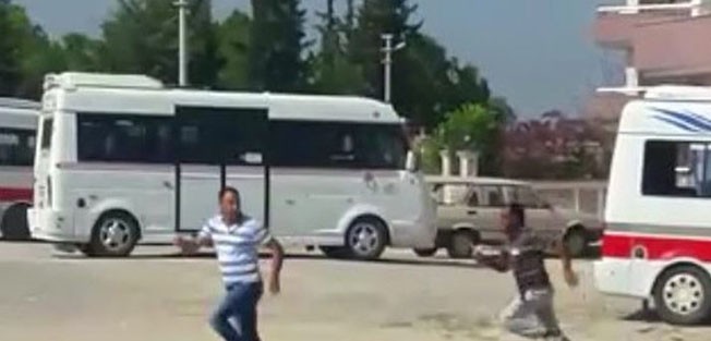 Dolmuşa bindirmeyen şoförü..