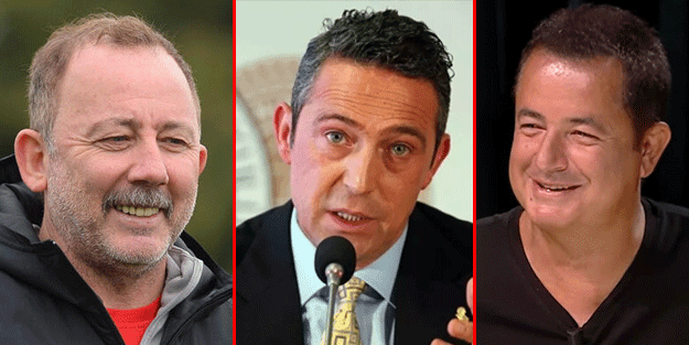Olay iddia! Sergen Yalçın, Ali Koç ve Acun Ilıcalı'nın ismi geçiyor