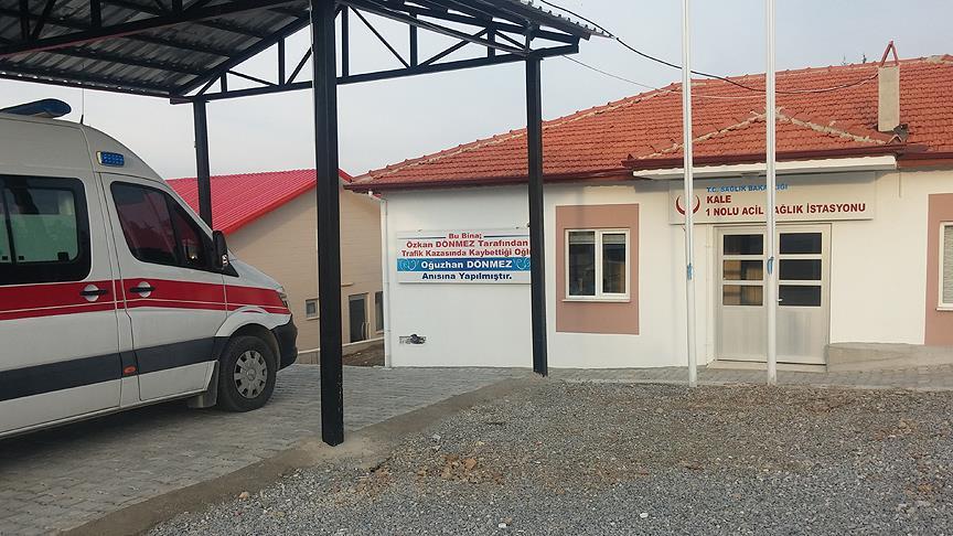  Ölen oğlu adına 112 Acil Servis İstasyonu yaptırdı