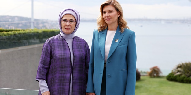 Olena Zelenska'dan Emine Erdoğan'a teşekkür mesajı
