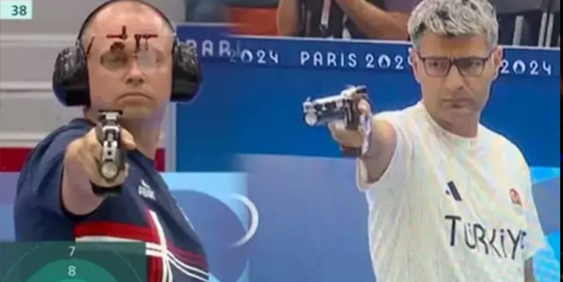 Olimpiyatlarda ekipmansız eli cebinde madalya kazanan Yusuf Dikeç bakın kimmiş! Dünya onu konuşuyor