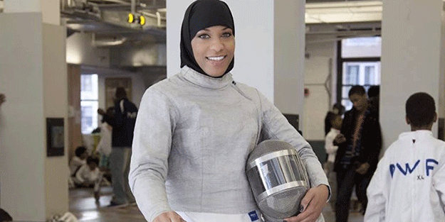 Başörtülü sporcu Olimpiyatlarda ABD'yi temsil edecek!