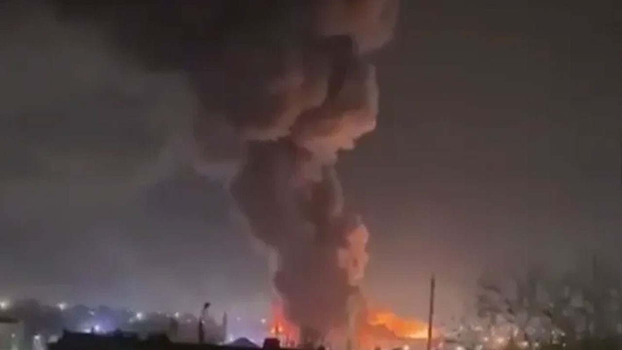 Olmayacak şey oldu! İHA deposu vuruldu