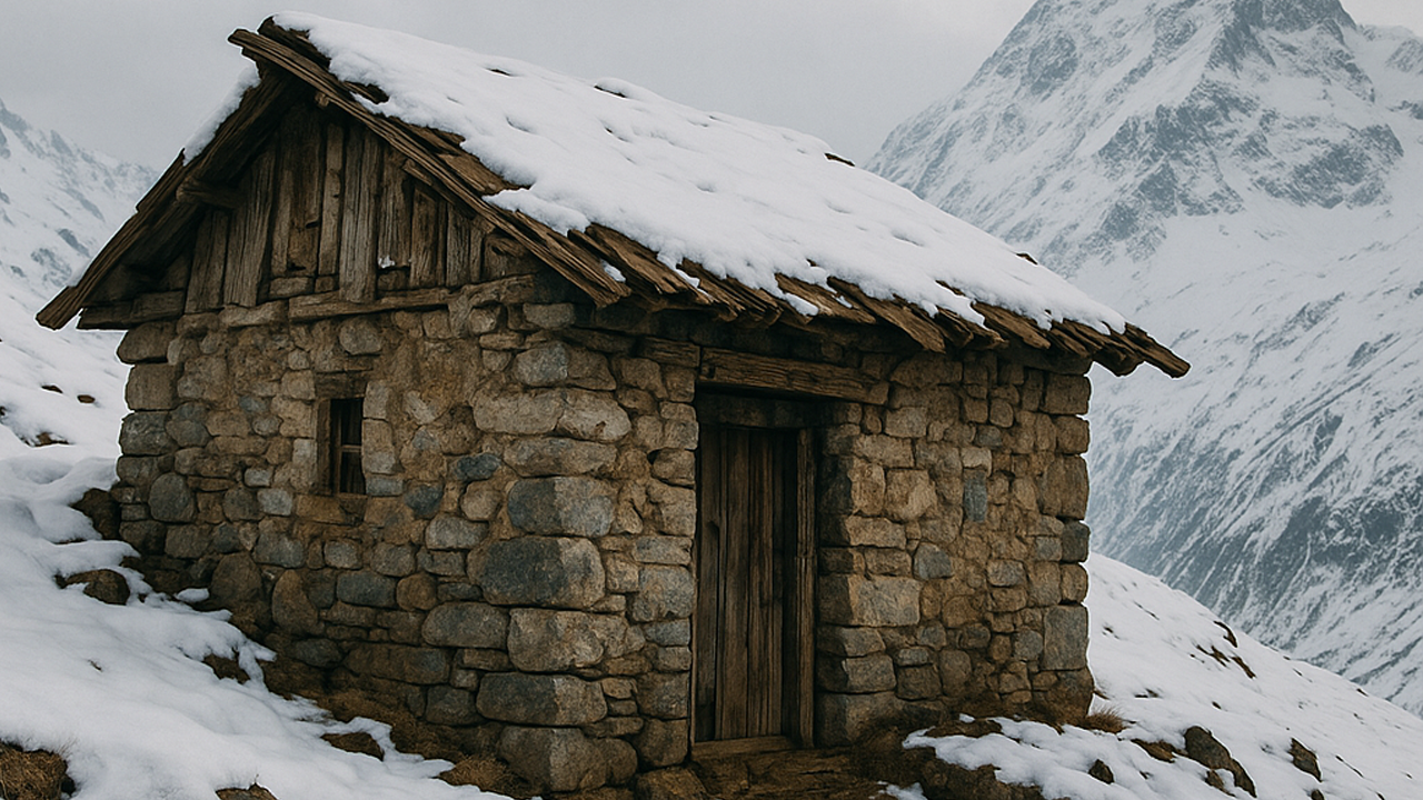 Ölmemek İçin Dağın Zirvesinde Yaşayan Adam! Köye inerse ölür