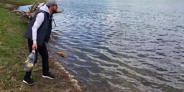 Oltasız da balık tutmak mümkün!