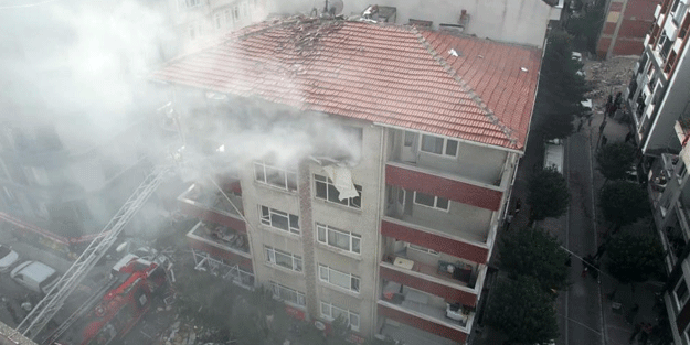 Ölü ve yaralılar var! İstanbul'daki korkunç patlamadan sıcak görüntüler