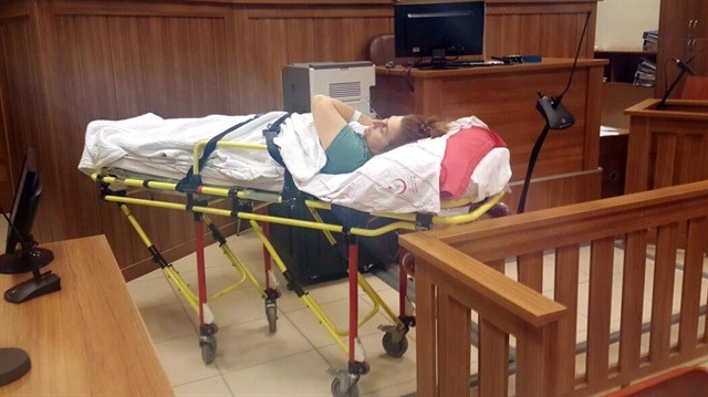 Ölümlü kaza sonrası sedyede tutuklandı