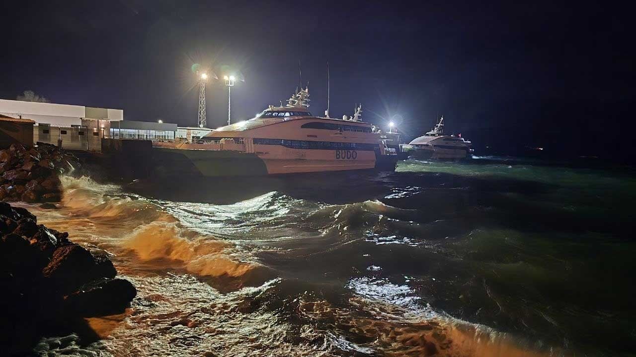 Olumsuz hava BUDO seferlerini durdurdu: 8 iptal