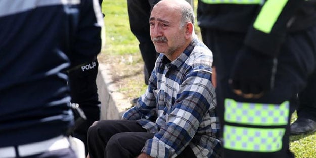 Ölümüne neden olduğu kadını başında gözyaşı döktü