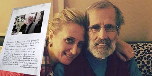 Ölünce taziyesine gelecekler için not yazmış