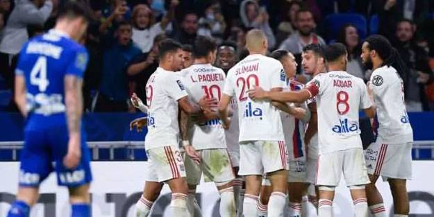 O.Lyon, Troyes'ı 3 golle geçti