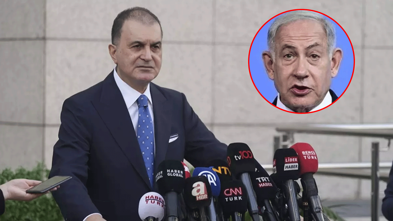 Ömer Çelik, Gazze Kasabı’na ağzının payını verdi