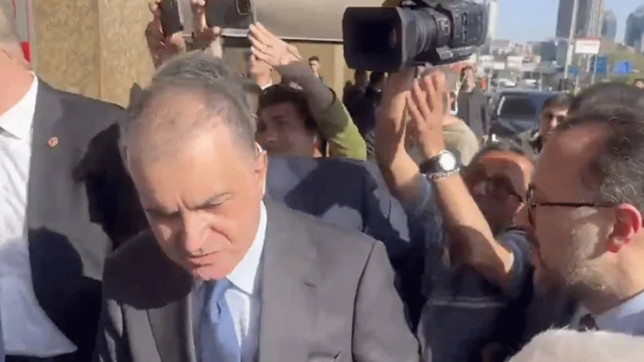 Ömer Çelik, hastane önünde Sırrı Süreyya Önder'in sağlık durumunu açıkladı: Bize düşen dua etmek