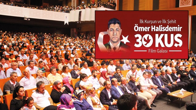 Ömer Halisdemir'i anlatan 30 Kuş’un galası yapıldı