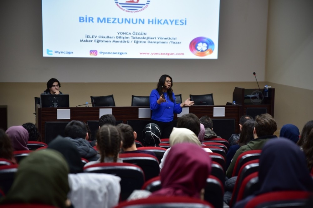 OMÜ’de Yonca Özgün söyleşisi 