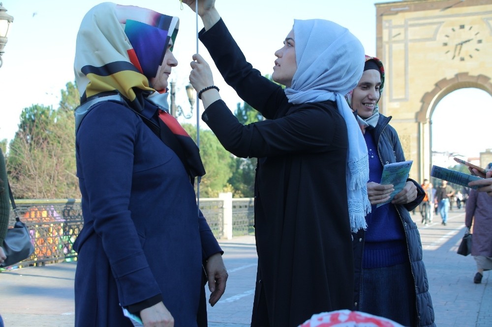 OMÜ’lü öğrenciler ’obezite’ye dikkat çekti 
