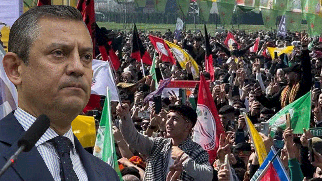 On binlerce DEM'liden Özgür Özel'e Mansur yuhalaması: Neye uğradığını şaşırdı