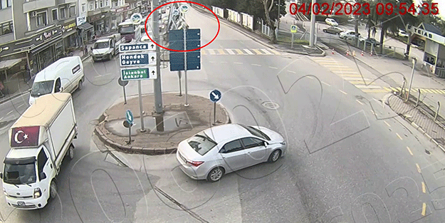 Önce çarptı, sonra kaçtı