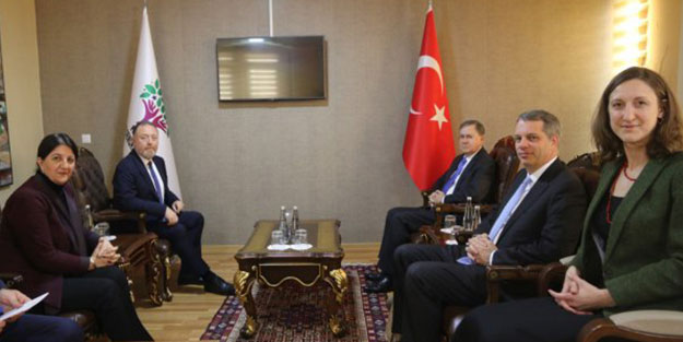 Önce CHP, sonra İYİ Parti, şimdi de HDP! ABD'li büyükelçi muhalefet turunda