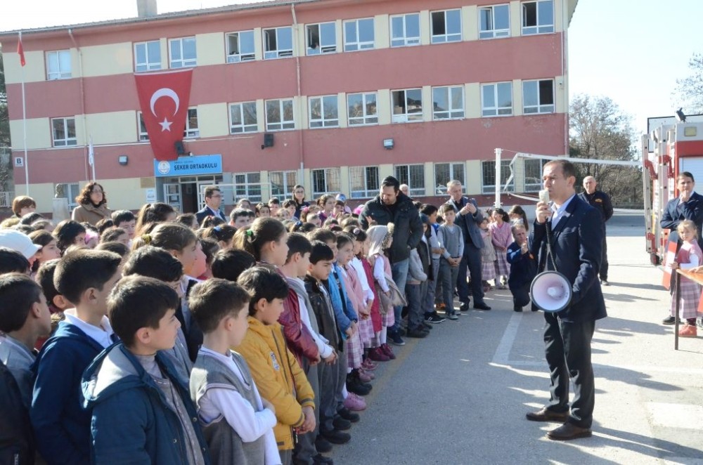 Önce eğitim sonra tatbikat 