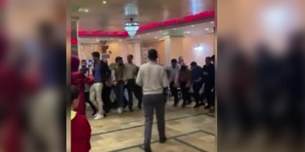 Önce halay çekti evlenme teklifi reddedilince dehşet saçtı! Görüntüler ortaya çıktı