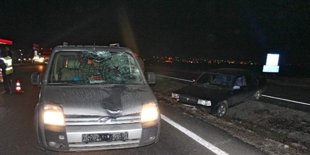 Önce kazada yaralandı sonra karşıya geçmeye çalışırken...