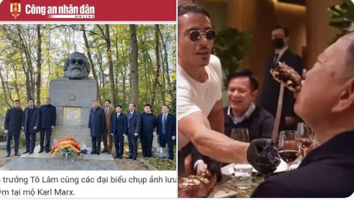 Önce Marx’a ziyaret, sonra Nusret’te ziyafet