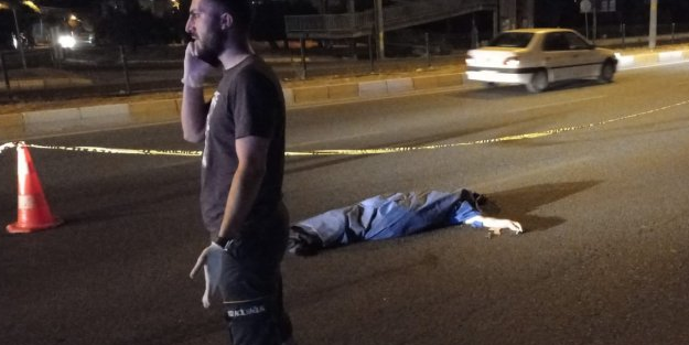 Önce taksinin sonra arkasından gelen aracın çarptığı şahıs hayatını kaybetti