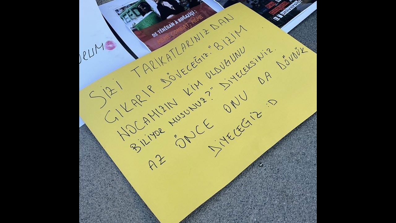Önce tehdit ediyorlar sonra “gösteri hakkımız” diyorlar! “Az önce dövdük” diyenler tutuklansın!