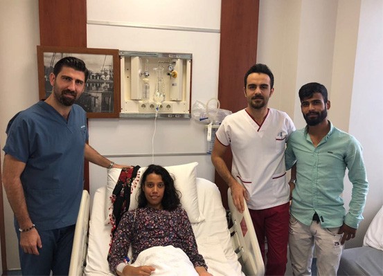 Önce tümörden kurtuldu sonra anne oldu 