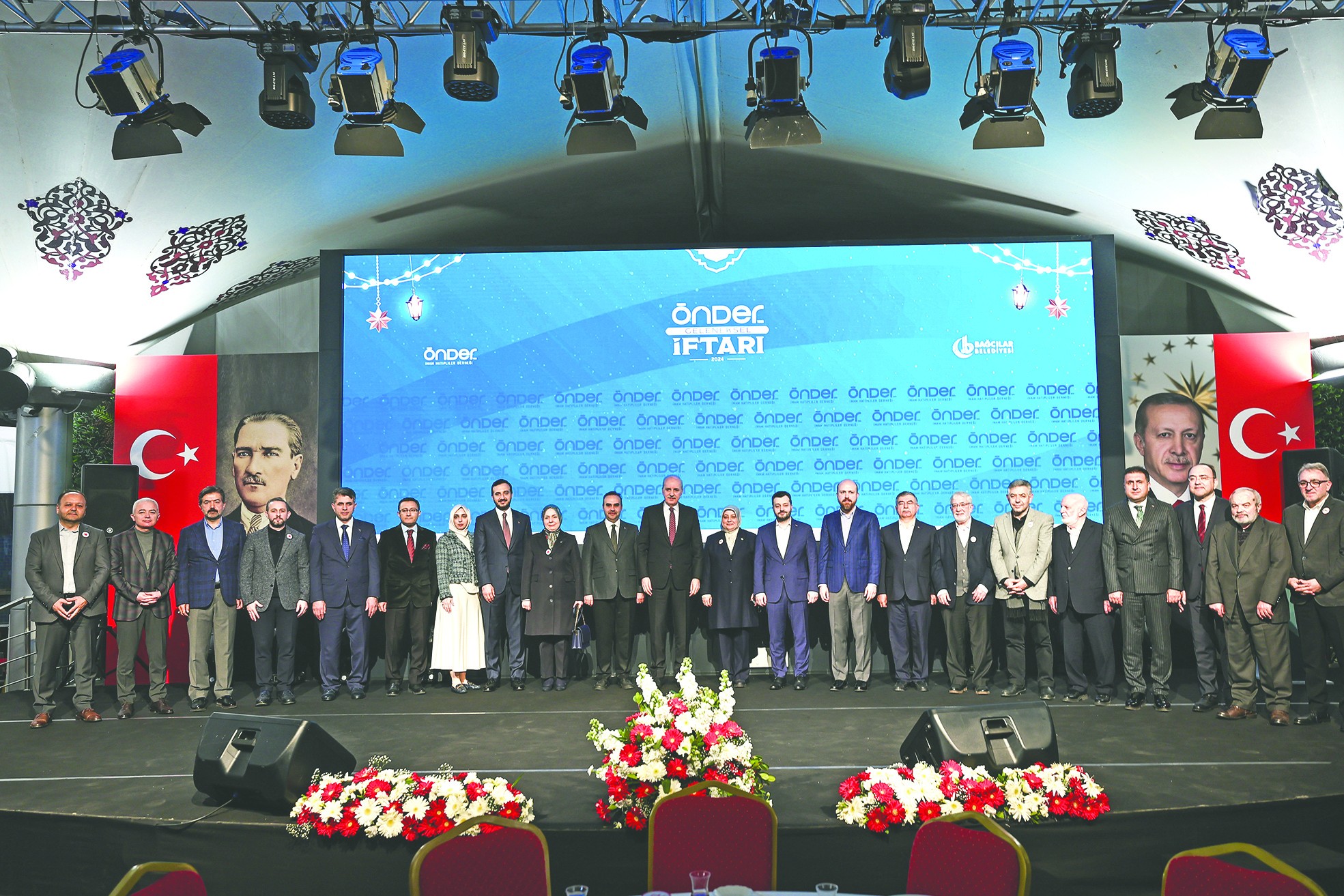 Önder’in geleneksel iftarı yoğun katılımıyla gerçekleştirildi! İmam Hatipler geleceği inşa edecek