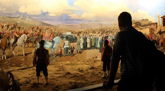 Ondokuz Mayıs Üniversitesi'nin yabancı öğrencileri, Panorama 1919 Müzesi'ni gezdi