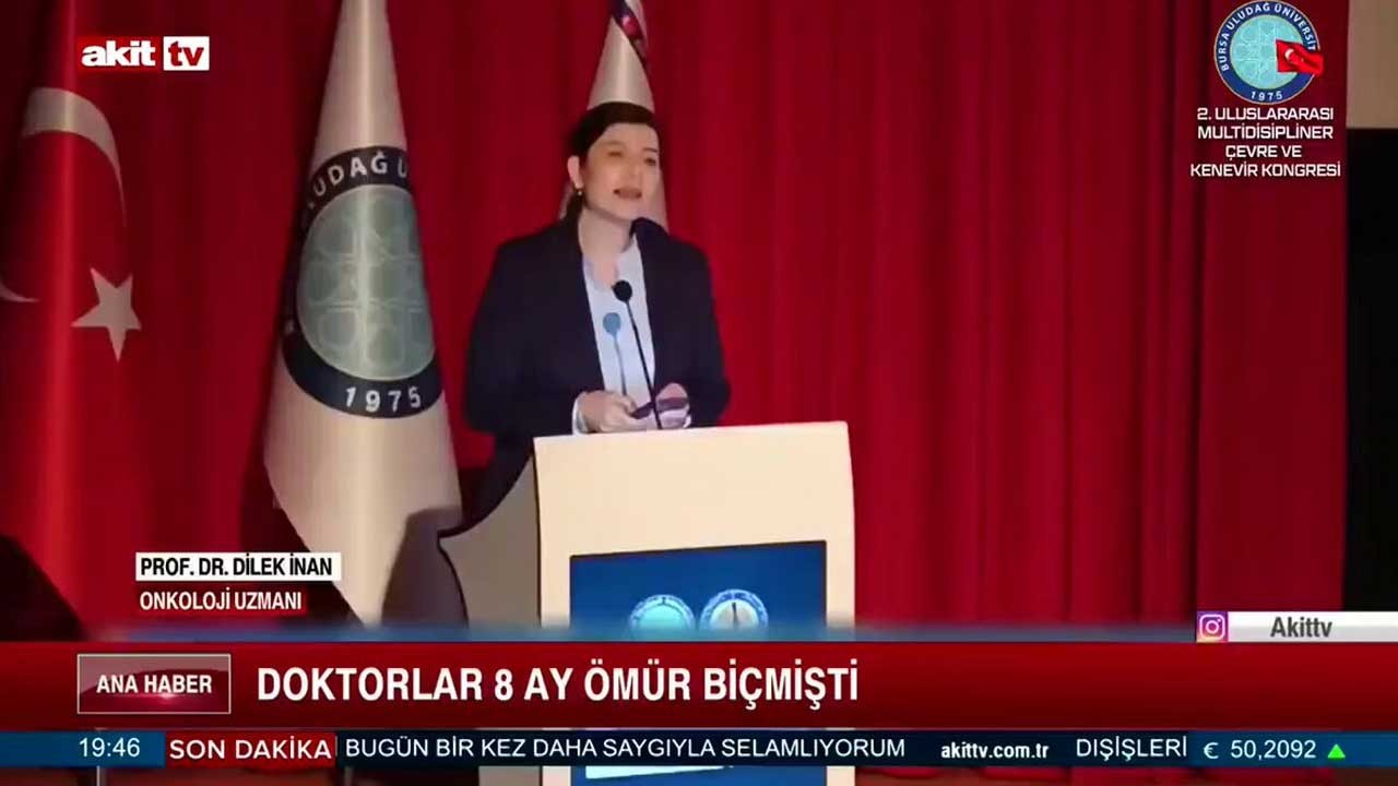 Onkoloji uzmanı Prof. Dr. Dilek İnan'dan olay itiraf: Kenevir tedavisiyle 4 ay içerisinde kurtuldum