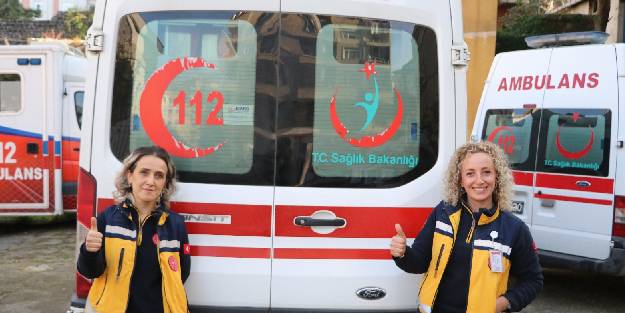 Onlar Rize’nin kadın ambulans şoförleri