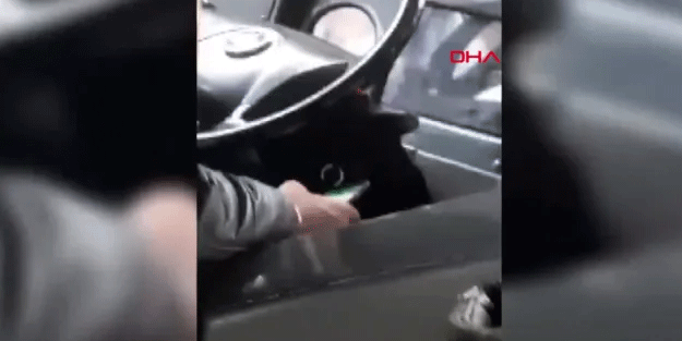 Onlarca can taşıyor umrunda değil! İETT şoföründen akılalmaz aymazlık