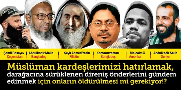 Onları hatırlamamız için ölmeleri mi gerekiyor?