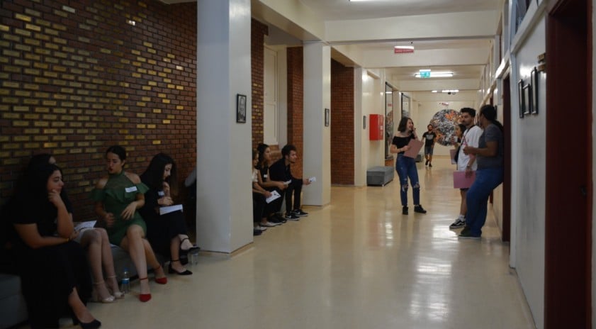 Opera Anasanat Dalı yetenek sınavları için heyecanlı bekleyiş 