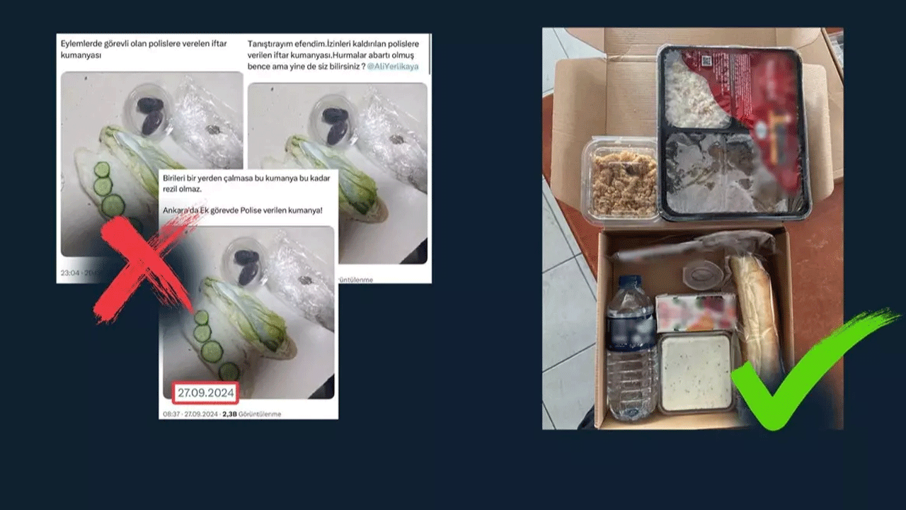 Operasyon çocukları rahat durmuyor! DMM'den 'polislere iftar kumanyası' iddialarına yalanlama