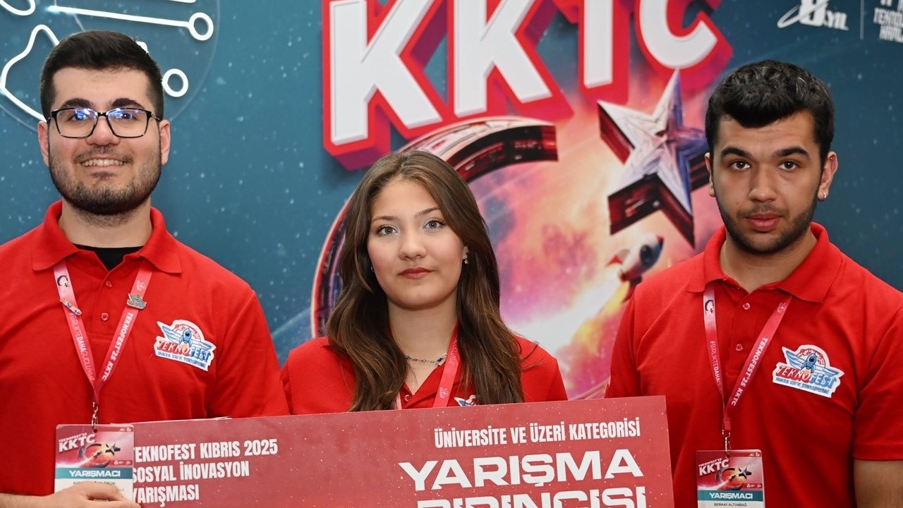 OptiTech 2 Takımı’na TEKNOFEST KIBRIS’ta sunum birinciliği