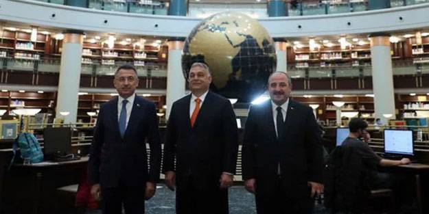 Orban, Millet Kütüphanesini ziyaret etti