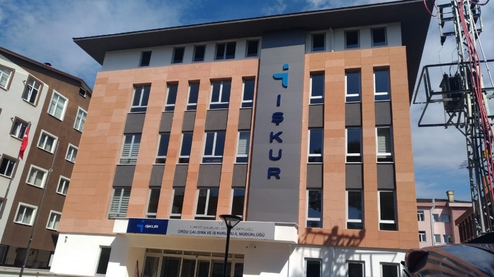 Ordu İŞKUR yeni binasında 