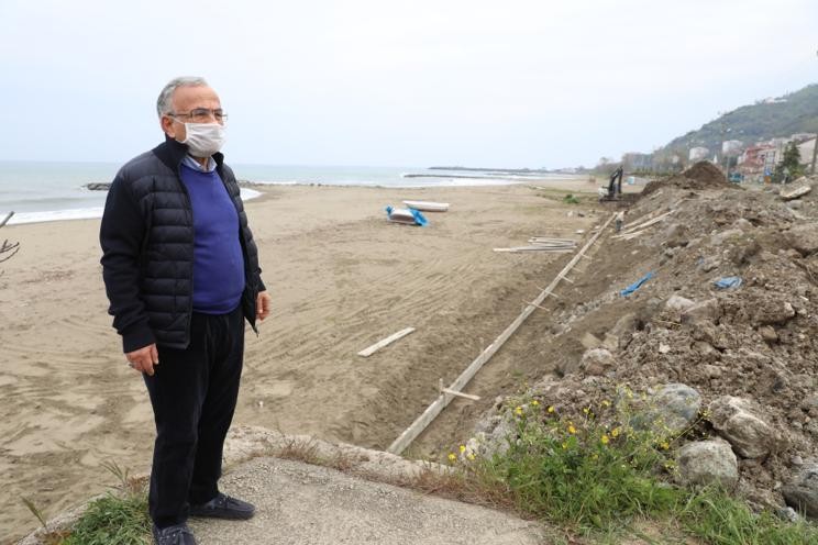 Ordu sahilleri yaza hazırlanıyor 