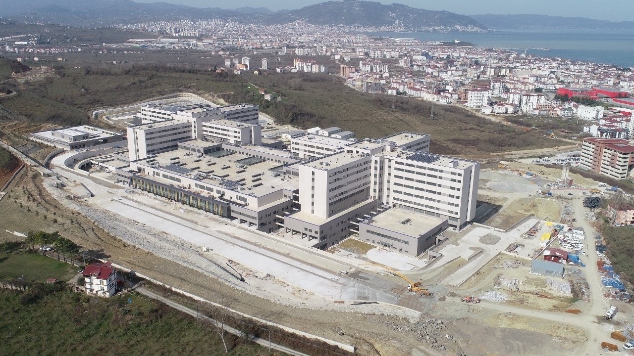 Ordu Şehir Hastanesi’nde çalışmalar hız kesmiyor