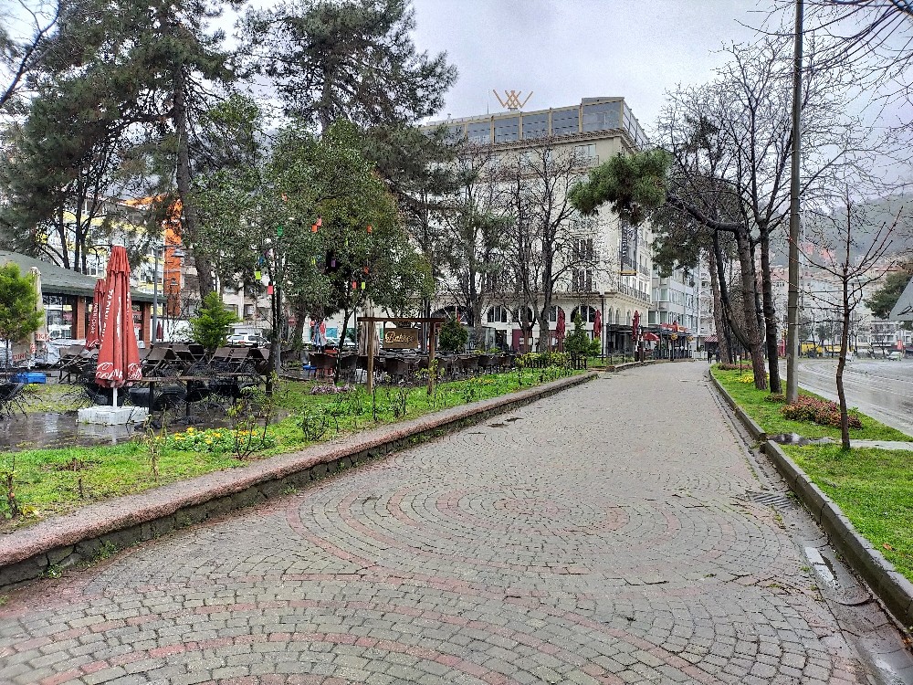 Ordu sokaklarında ‘korona’ sessizliği 