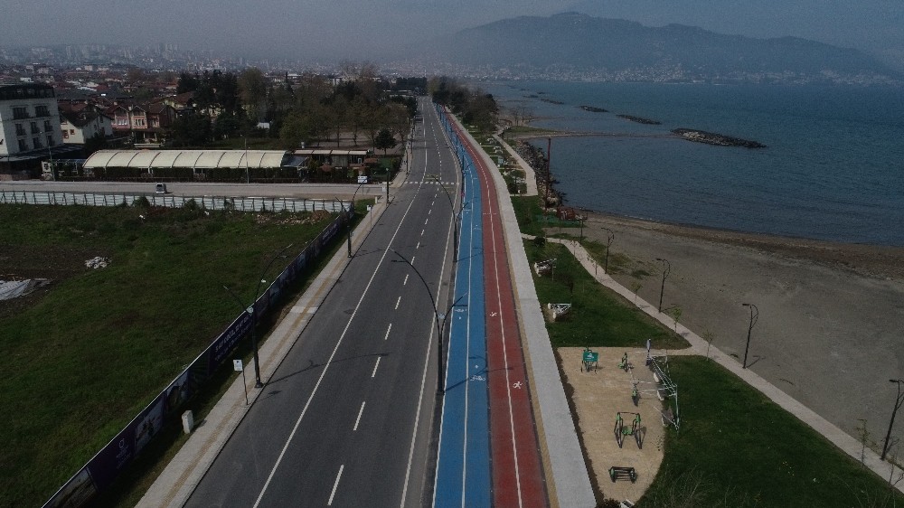 Ordu sokaklarında yasak sessizliği 