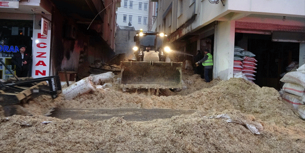 Ordu'da korkutan yangın! 100 ton mal zarar gördü