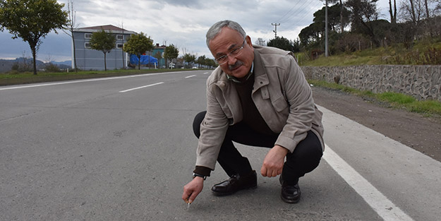 Ordu’da bordan yapılan yol, 15 yıldır bozulmadı! Görüntüsü dikkat çekti